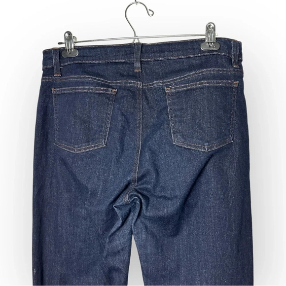 Eileen Fisher Petite Dark Wash Organic Cotton Skinny Jeans  10P - Picture 5 of 9